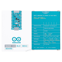 Carte de développement originale Nano 33 BLE Rev2 ABX00071 NRF52840 Cortex-M4 pour les projets IoT, les appareils portables et l'IA