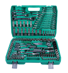 Professional 151pcs Hand Mechanic Kit Complete Ratchet & Socket <b>Set</b> OEM for Car Bike Maintenance Long-Lasting Customizable PG470 - Product Image 3