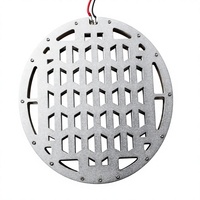 PLD-9790-7.4mm-Ag Driver planaire à diaphragme argenté N50 à double aimant 7-10 Ohm Faible THD 1% Unité de casque HiFi DIY