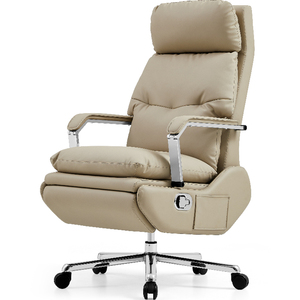 Hiện đại điều hành ghế văn phòng với ngả chức năng thoải mái chính hãng Da thiết kế cho nhà và ăn trưa phá vỡ máy tính sử dụng - Product Image 1