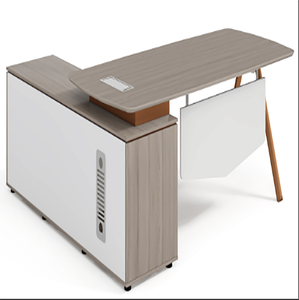 Escritorio Ejecutivo de Lujo para Familia, Escritorio de Oficina Ejecutivo, Mesa de Oficina Familiar con Borde Fijo de Madera, Escritorio Ejecutivo en Forma de L - Product Image 6