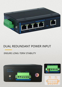 สวิตช์อีเธอร์เน็ตอุตสาหกรรม 5 พอร์ต 10 100 1000Mbps สวิตช์เครือข่ายแบบราง DIN สำหรับระบบอัตโนมัติในโรงงาน - Product Image 4
