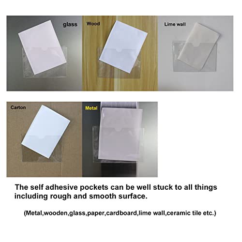 Self Adhesive Plastic Index Card Pockets Holders Sleeves Soft Vinyl Price  Tag Sleeves Warehouse Shelf Sticky Label Holders| Alibaba.com