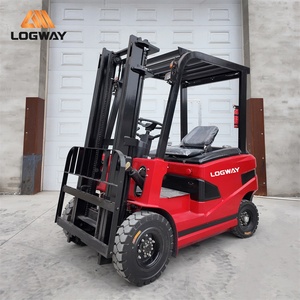 Chariot élévateur électrique LOGWAY en promotion, personnalisable, avec fourches forgées et pédales antidérapantes, pour le transfert <span class=keywords><strong>de</strong></span> matériaux - Product Image 5