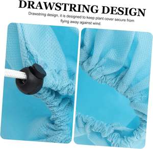 Winter Protection for <b>Plants</b>, Winter <b>Plant</b> Protection Cover with Zip & Drawstring for <b>Pot</b> <b>Plants</b>, Frost Cold Protection - Product Image 2