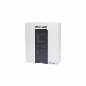Paneles de control de alarma contra incendios con interruptor integrado Actulux 3JW-226419 SVM EI 24V-5A CO + FI (Comfort & White Fire Interrupteur) - Product Image 1