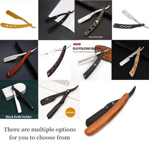 Rasoio professionale pieghevole rasoio da uomo e strumenti per modellare il viso per <span class=keywords><strong>la</strong></span> casa <span class=keywords><strong>barbiere</strong></span> rasoio rasoio in acciaio inox - Product Image 2