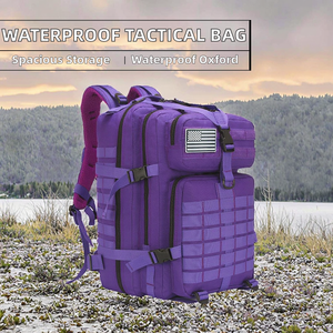 Waterproof Tactical <b>Backpack</b> – Lightweight Polyester Oxford MOLLE System Large Capacity Hiking, Camping & Gym <b>Backpack</b> - Product Image 2