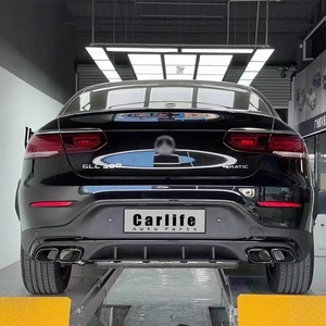 <span class=keywords><strong>GLC</strong></span> coupe diffusore posteriore look parti per <span class=keywords><strong>Mercedes</strong></span> benz C253 X253 <span class=keywords><strong>GLC</strong></span> coupe 2016-2022 anno aggiornamento GLC63 diffusore posteriore e tubi - Product Image 5