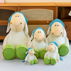 Muñeco de peluche de lana blanca adorable, juguete decorativo, muñeco infantil, muñeco para máquina de garras, regalo de cumpleaños, venta al por mayor - Product Image 2
