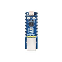 SKU-35200 Waveshare RP2350-POE-ETH Development Board dengan Pengontrol Ethernet W6300, Dual Core Arm Cortex M33 dan RISC V Pr