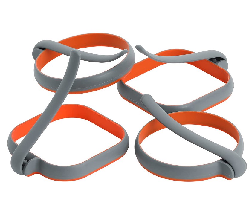 Формы для яиц, формы для блинов для детей, силиконовые кольца для яиц, упаковка из 4 шт.