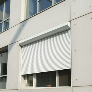 Porte automatique en aluminium à enroulement, télé<span class=keywords><strong>commande</strong></span> électrique, porte à enroulement résistante aux intempéries, <span class=keywords><strong>volet</strong></span> <span class=keywords><strong>roulant</strong></span> industriel - Product Image 1
