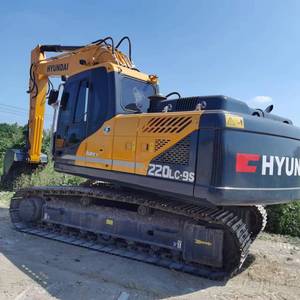 Excavadora Hyundai 220lc-9s usada 2023 en buenas condiciones, modelo coreano con componentes de núcleo de bomba para minería - Product Image 1