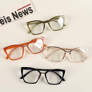 Korean Style Cat Eye Full Rim Anti Blue Light Glasses For Women Lightweight Solid <b>Frame</b> <b>Eyeglasses</b> <b>Frames</b> 2025 - Product Image 3
