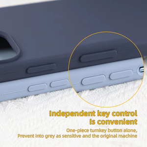 Ốp điện thoại silicone trơn, tháo lắp được, chống sốc, bán sỉ cho iPhone 11 12 13 14 15 16 17 Pro Max - Product Image 5