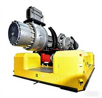 Robot AGV certifié ISO Chine, 3 tonnes, navigation par bande magnétique, évitement d'obstacles par laser, vitesse variable, véhicule à guidage automatique