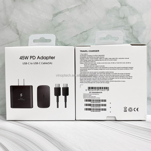 Caricatore da Muro USB Type-C PD 45W, Adattatore di Ricarica Rapida PD3.0 PPS con Cavo USB-C a USB-C per Smartphone e <span class=keywords><strong>Tablet</strong></span> <span class=keywords><strong>Samsung</strong></span> - Product Image 6
