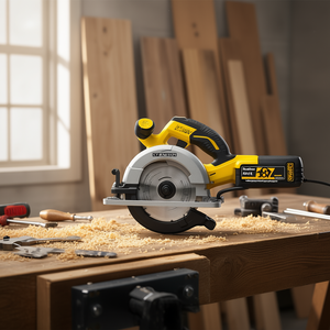 Sierra Circular Inalámbrica Stanley Fatmax de 18V Sin Escobillas con Guía Láser para Corte de Madera - Product Image 3