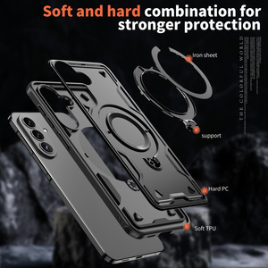 Custodia Magnetica per Samsung Galaxy A57 con Anello Girevole a 360 Gradi, Protezione Robusta Anti-Caduta per A37 A27 A17 A56 A36 A26 - Product Image 4