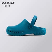 Sabots médicaux ANNO Workwear avec particules massantes, antidérapants, chaussures chirurgicales avec sangle pivotante pour salle d'opération