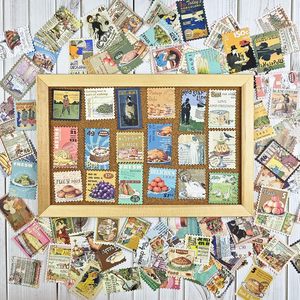 Autocollants pour scrapbooking Prstincol, 100 pièces, autocollants alimentaires pour scrapbooking, autocollants vintage pour journalisation - Product Image 2
