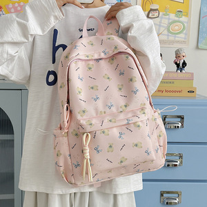 <b>School</b> Bag for Women New Cute <b>Backpack</b> Ins-Style Niche High-Value <b>Backpack</b> for Junior High <b>School</b> Students and College Students - Product Image 2