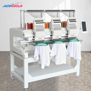 Mesin bordir komputer otomatis 3 kepala 12 jarum mesin bordir kain mesin bordir T-shirt - Product Image 1