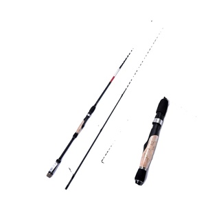 Stock 2.7m Spinning <span class=keywords><strong>Canne</strong></span> à pêche Poids de coulée <span class=keywords><strong>10</strong></span>-<span class=keywords><strong>30g</strong></span> <span class=keywords><strong>Canne</strong></span> à pêche en carbone - Product Image 2