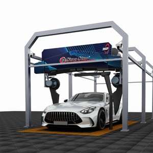 Lavage de voiture automatique 360 Machine de lavage de voiture automatique avec séchoir Ensemble complet Machine de lavage de voiture automatique - Product Image 1