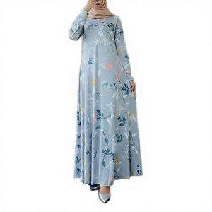 Blusas Étnicas Indias Pakistaníes de Alta Calidad Marca JQ para Mujer, Algodón con Estampado Digital, para Iglesia, Musulmanas, Trabajo, Negocios, Ajustadas, con Abertura - Product Image 4