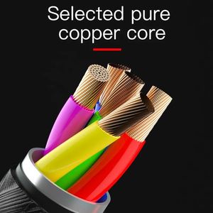Cable de Carga Rápida PD de Nailon Trenzado de 20 W, 3 pies, 6 pies, 10 pies, Tipo C a Tipo C, Compatible con Teléfonos Móviles 12, 13, 14 Pro Max, Longitud de 1 m - Product Image 3