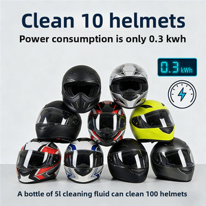 Esterilizador UVC de Secado Rápido, Lavador Automático de Cascos de Motocicleta, Limpiador Eléctrico de Cascos, Máquina Sanitizadora - Product Image 5