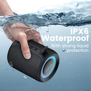 <strong>Car</strong> Camping Outdoor Long Battery Life Mini Waterproof IPX6 NS100 <strong>Bluetooth</strong> <strong>Speaker</strong> Wireless Portable 15W BT for Desktop Office - Product Image 3