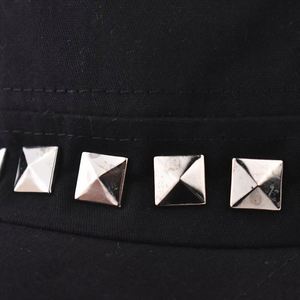 New Rivet Flat Top Baseball Caps Cotton Polyester Classic Sailor <b>Hats</b> - Product Image 4