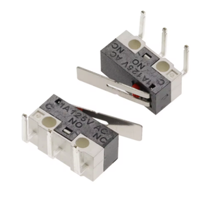 สวิตช์จำกัดขนาดเล็กสวิตช์แบบปุ่มกด1A 125V AC Mouse SWITCH 3Pins ด้ามจับยาวลูกกลิ้งแขน SPDT 12X6X6MM - Product Image 5