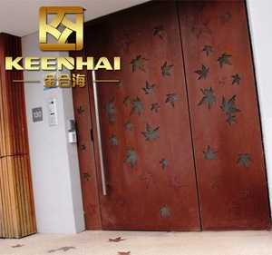 Prodotti in Acciaio Corten Decorativi per Esterni, Design Personalizzato, Lastre Metalliche per Architettura e Arte - Product Image 3