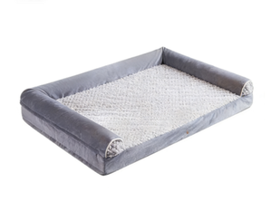 Camas Ortopédicas para Perros, Impermeables, de Espuma Viscoelástica, Cama Grande para Perros con Laterales, Base Antideslizante con Funda Lavable Extraíble - Product Image 2