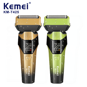 KEMEI Km-t425, la <span class=keywords><strong>Mejor</strong></span> Máquina de Afeitar Portátil de Cinco Cuchillas, Afeitadora Eléctrica Profesional Recargable para Hombre, Maquinilla de Afeitar para <span class=keywords><strong>Barba</strong></span> y Rostro - Product Image 1