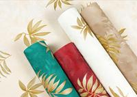 Nouveau Papier Peint Métallique PVC Gaufré Profond Tendance 3D, Rouleaux de Papier Peint Géométrique Abstrait