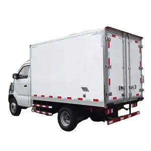 Sinotruk CDW 4x2 2 ton mini raffreddato ad van camion di raffreddamento scatola camion