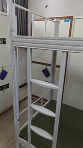 重型金属双层床，双人床加双人床，钢制双层床框架，中国制造 - Product Image 6