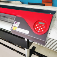 Imprimante à jet d'encre grand format Roland VersaEXPRESS RF-640 avec 8 chariots d'occasion à vendre