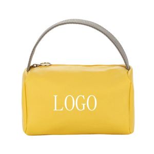 Sac cosmétique portable grande capacité couleur bonbon, trousse de toilette de voyage, sac de rangement pour maquillage et cadeaux - Product Image 1