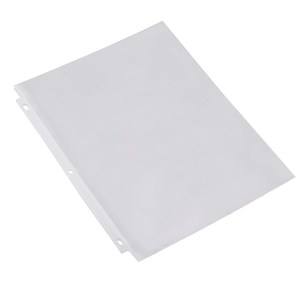 8*11.5inch <span class=keywords><strong>Durable</strong></span> văn phòng sản phẩm rõ ràng Tấm bảo vệ cho 3 lỗ chất kết dính - Product Image 3