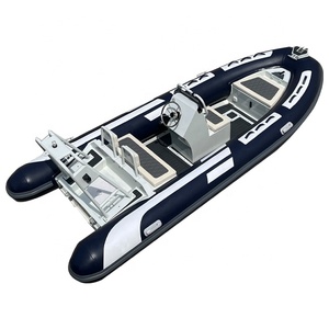 16 pies de aluminio semirrígido RIB 480 PVC/Hypalon inflable <span class=keywords><strong>Zodiac</strong></span> RIB barco para pescar agua salada - Product Image 3