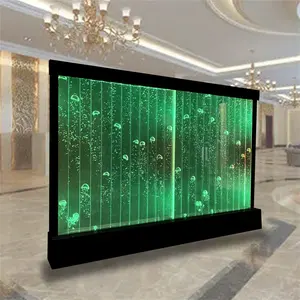 Penjualan Langsung dari Pabrik LED Digital Menari Dalam Ruangan Air Mancur Gelembung Dinding/Panel