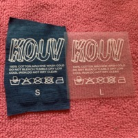 Autocollant de transfert thermique DTF en vinyle de haute qualité avec logo de marque, étiquette de vêtement très flexible pour le transfert thermique de logo sur maillots de bain