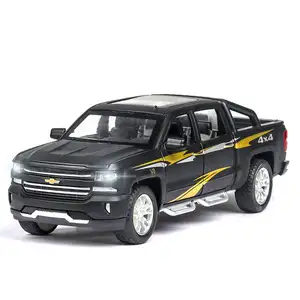 Mainan Pickup Kualitas Tinggi 1:32 Truk Diecast Pria Ide Hadiah Model Truk 1 32