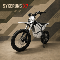 دراجة نارية للبالغين SYKERUNS X7 Extreme Motocross بمحرك بدون فرشاة وعزم دوران عالي 220 نيوتن متر للمحترفين لتحدي الطرق الوعرة متوفرة في المخزون الأمريكي